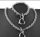 Heart chain necklace set(titanium)